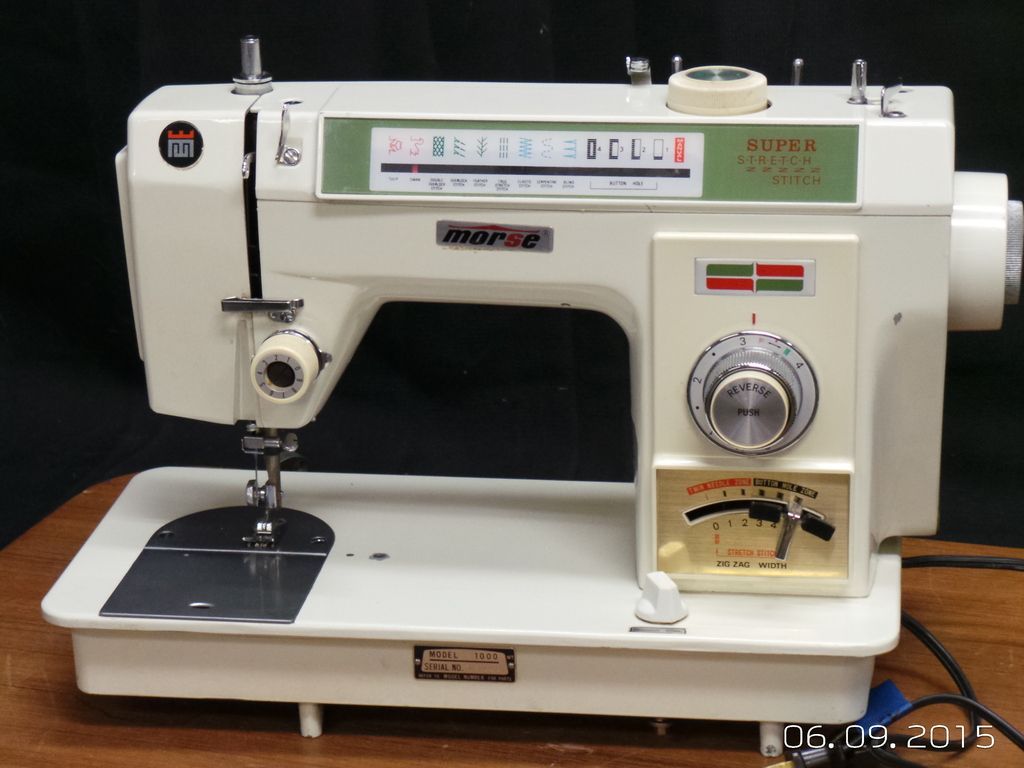 Morse Super Stretch Heavy Duty Sewing Embroidery Machine Model 1000